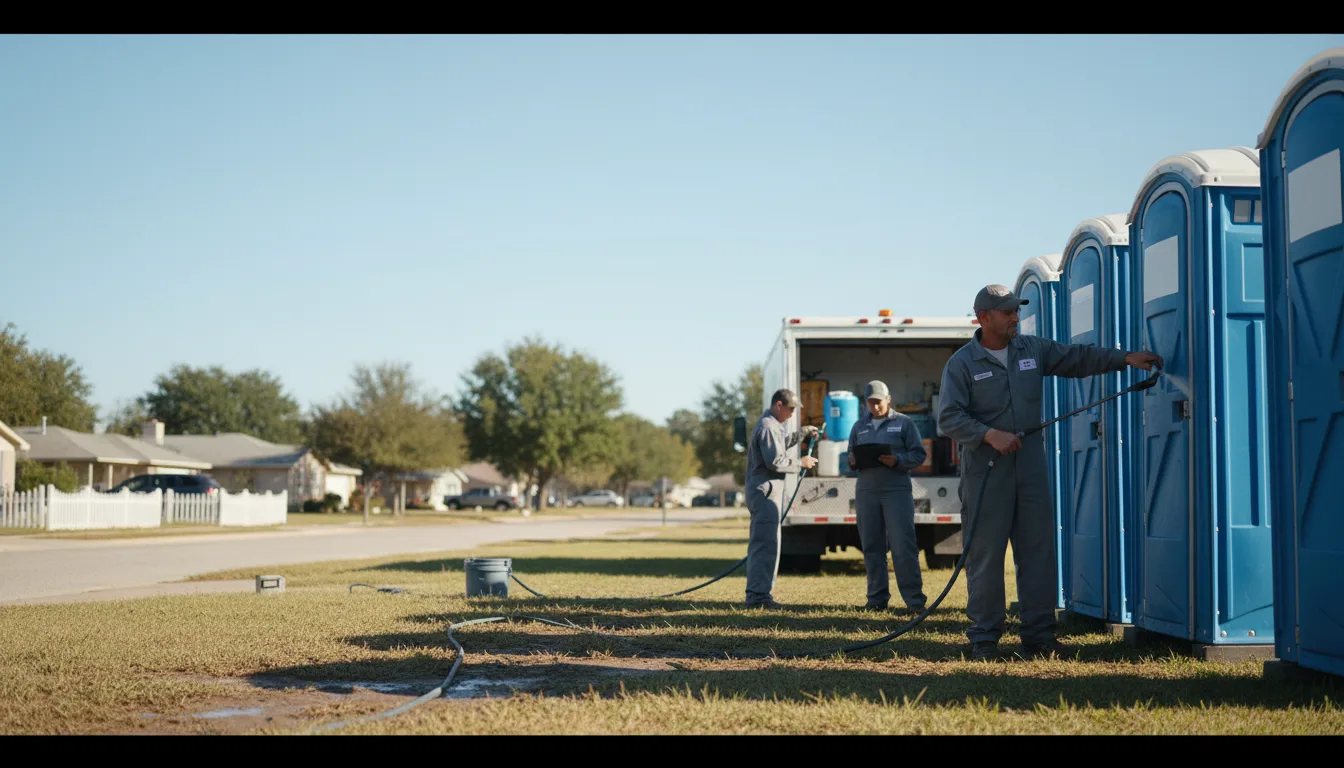 Long-Term Portable Toilet Rental in Aurora, UT near me